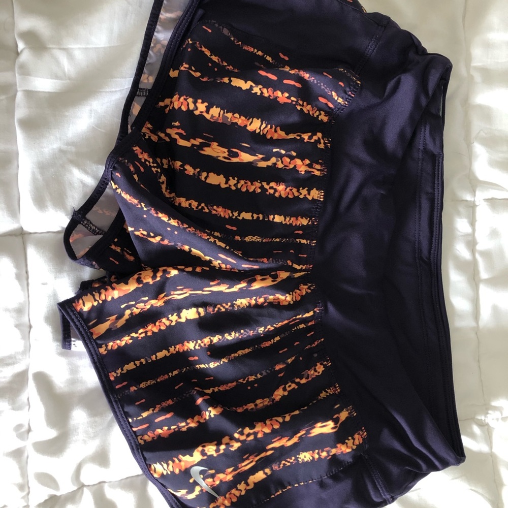 Nike running shorts.